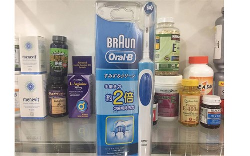 Bàn chải đánh răng điện Oral-B Vitality BRAUN nhập từ Nhật